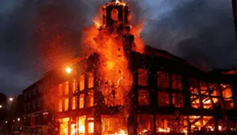 Ladbrokes betting shops looted and vandalized in London riots