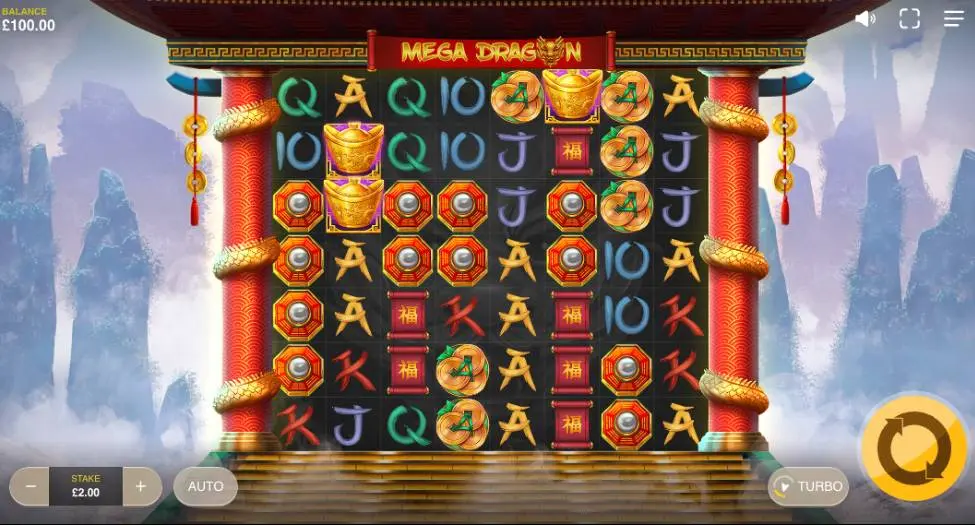 Mega Dragon Slot Design