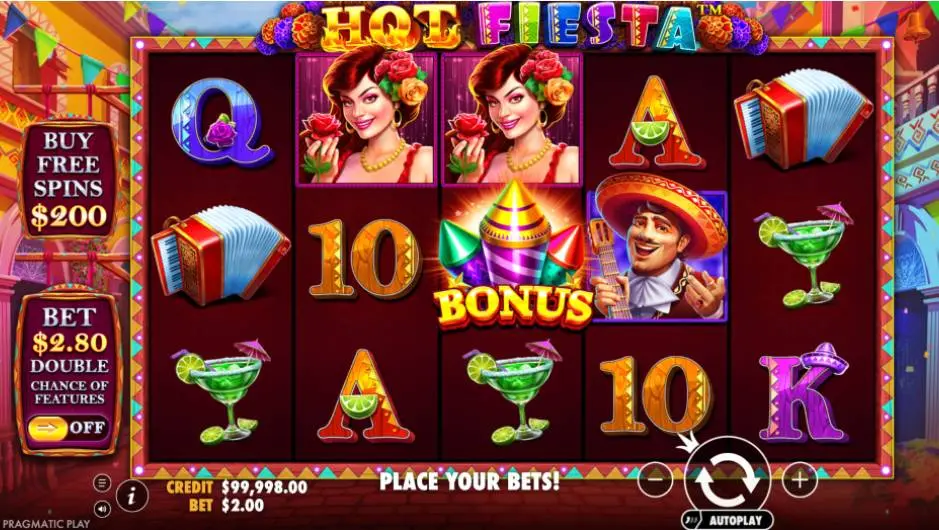 Hot Fiesta Slot Bonus Symbol