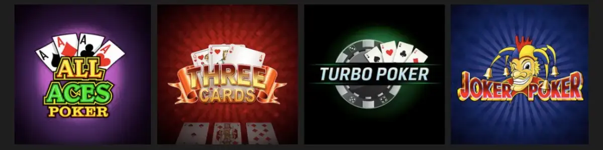 Weltbet Casino Video Poker Games