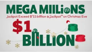 Mega Millions Lottery Skyrocketing Sales: Jackpot Past $1B Christmas Eve