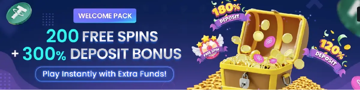 Hunnylay Casino Welcome Pack