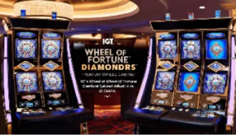 IGT’s Wheel Of Fortune DiamondRS Premium Wheel Cabinet Makes Its Debut In US Casinos