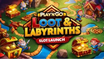 Play’n GO Launches “Loot &amp; Labyrinths” A slot adventure with a tabletop twist!