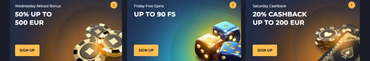 Bety Casino Bonuses