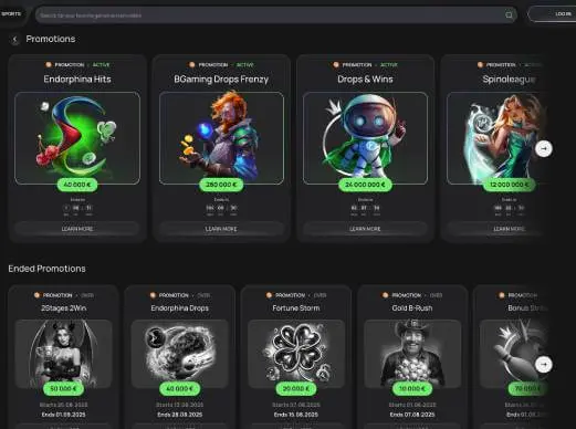 Flagman Casino promotions screenshot