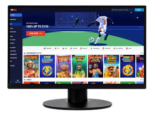 Tikitaka Casino desktop screenshot