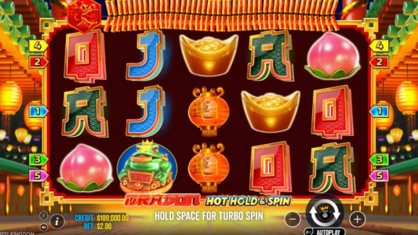 Dragon Hot Hold and Spin Slot BG Screenshot