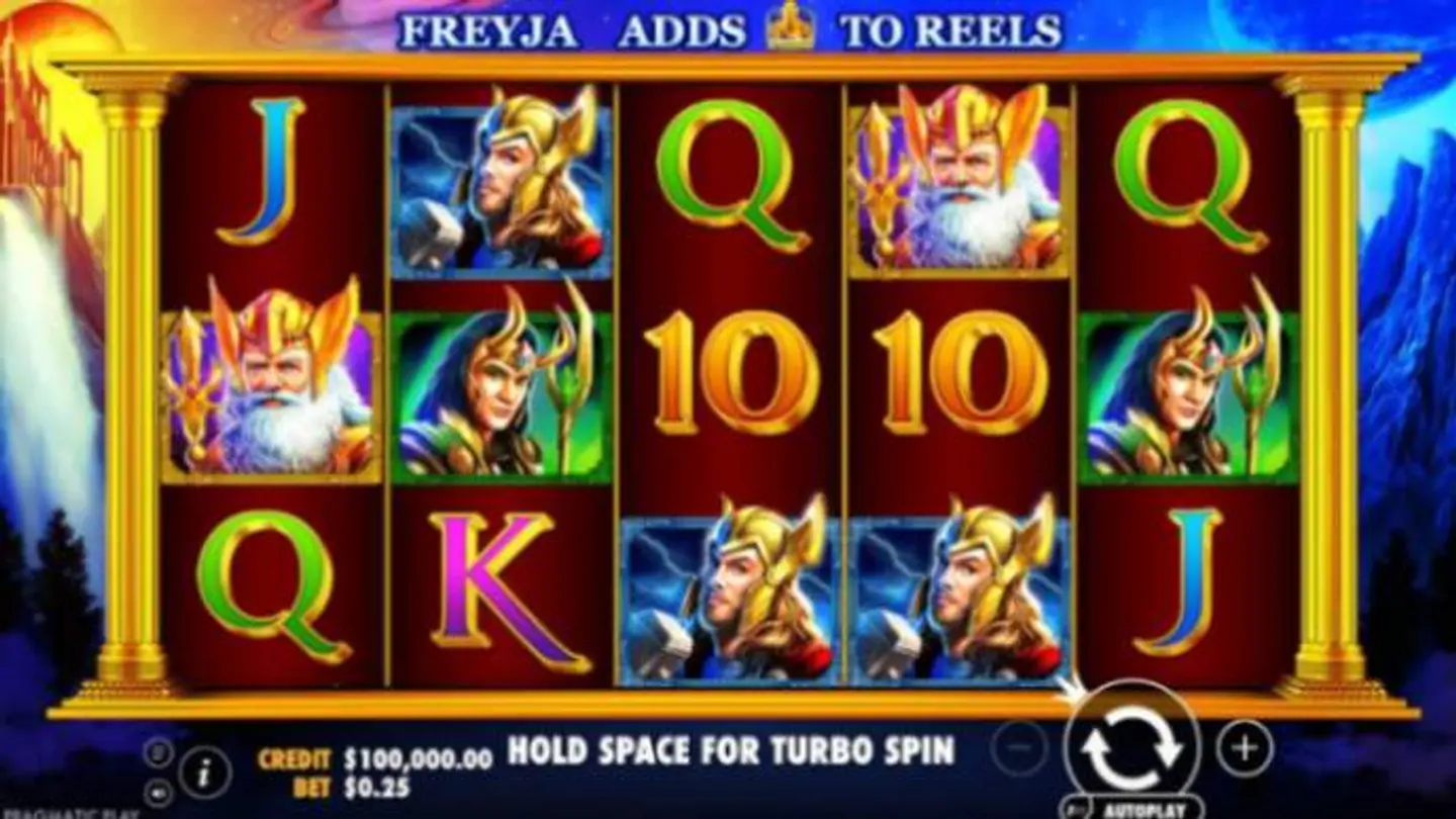 Asgard Slot Background