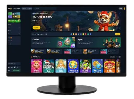 EgoGames Casino desktop screenshot