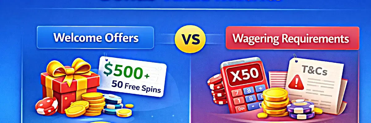 Bonuses vs Wagering Requirements